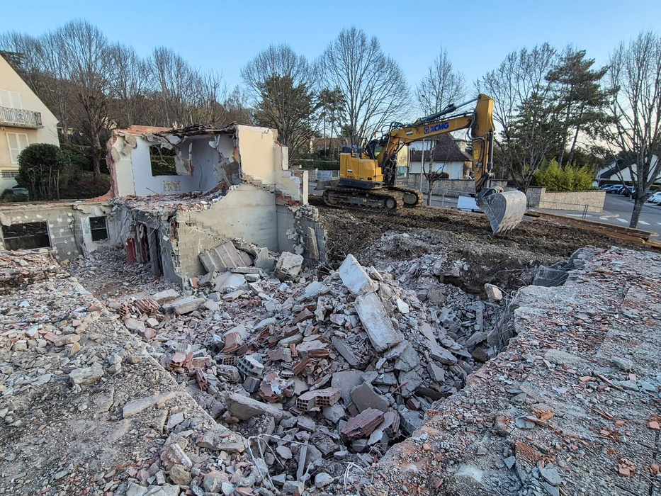 Bâtiment de démolition